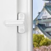 Dylan-EU 4 stk Window Jammer Safe Fenstersicherung Sash Jammers Extra
