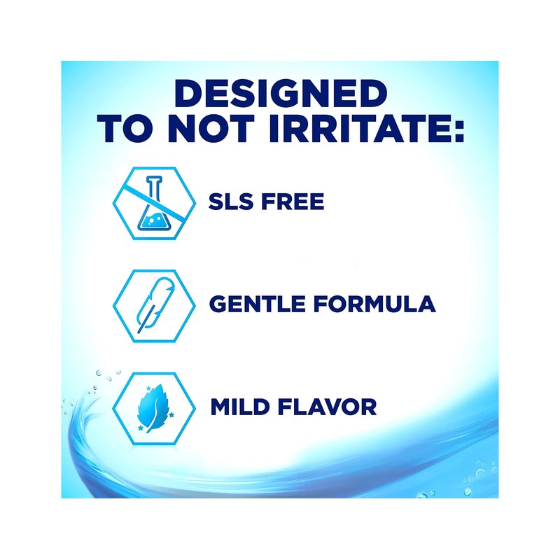 biotène Gentle Formula Fluoride Toothpaste, Fresh Mint 4.3 oz (Pack