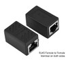 Cuifati Acoplador Ethernet RJ45, Adaptador Extensor de Cable Ethernet, Conector