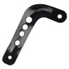 Exhaust Retaining Plate Strut Perforated Plate Short Black Compatible with