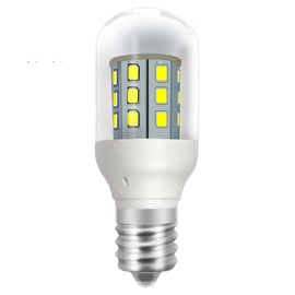 hekmazon KEI D28X KEL 2816X Refrigerator Bulb 3W KEI D28M KEL 2815 Replacement for Frigidaire Freezer Led Light 3.8W 40W Halogen Equivalent E17 500lm Daylight White Pack of 1