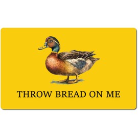 Throw Bread On Me Sticker Vinyl Bumper Stickers Decal Waterproof 2-Pack 5" X 3"