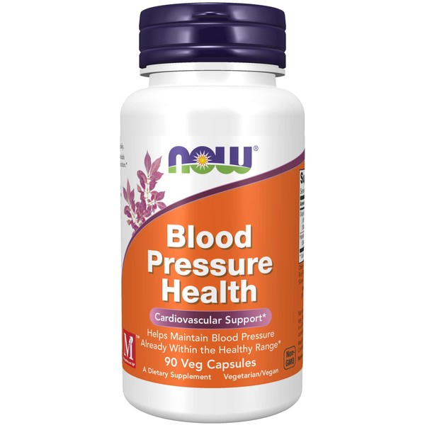 Now Foods Blood Pressure Health 90 Vcaps, 2 Pack