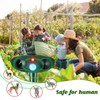 Kittmip Ultrasonic Animal Repellent Outdoor Solar Powered Repeller Cat Dog