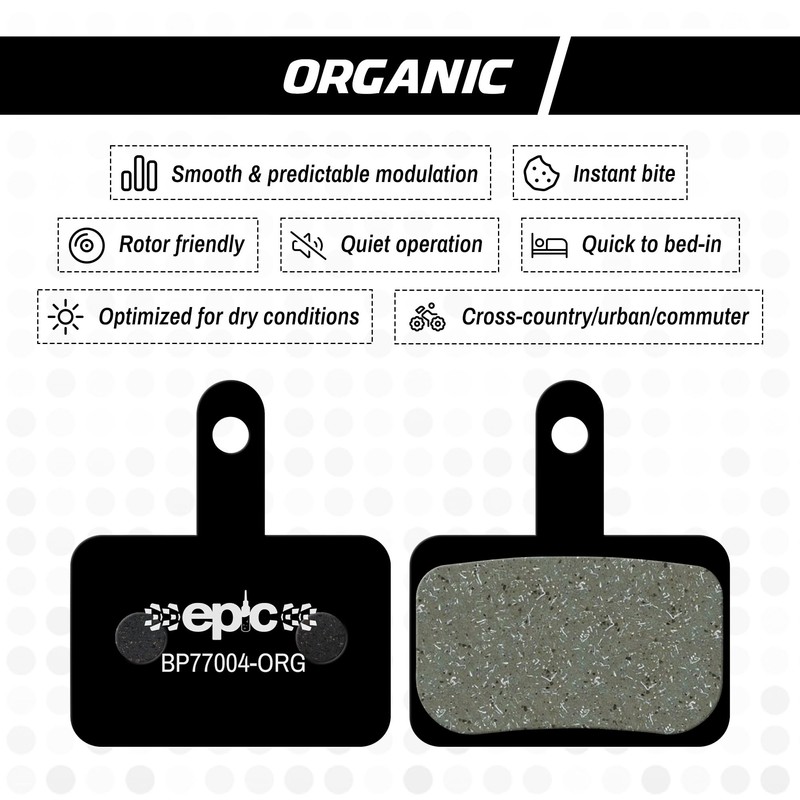 epic Disc Brake Pads for Shimano Brakes | B01S, B05S,