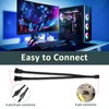 Zescyha 2 Pack PWM Fan Splitter Cable, 1 to 2