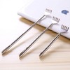 Portable Hyojason Mini Foldable Back Scratcher Antenna Back Scratcher Stainless Steel Length Adjustable Stretchable Cool Stainless Steel Scratch your back 10ea