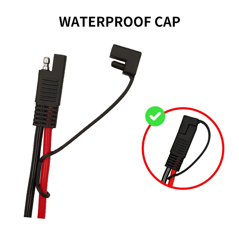 10 AWG SAE to Solar Panel Adapter, RV Solar Panel