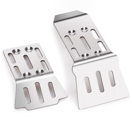 Runup RC Chassis Guard Stainless Steel Skid Plate Axle Guard for 1/18 Arrma Granite Grom Typhon Grom Mega 380 Upgrade Parts