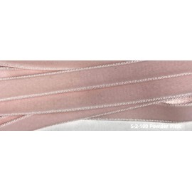 Cinta de terciopelo vintage de 0,95 cm, terciopelo rosa, terciopelo rosa perla, terciopelo rosa en polvo, terciopelo rosa malva, fabricado en Suiza 5,10 yardas- P, Terciopelo Rosa Polvo #100 de 3/8 pulgadas., 10 Yards, 1