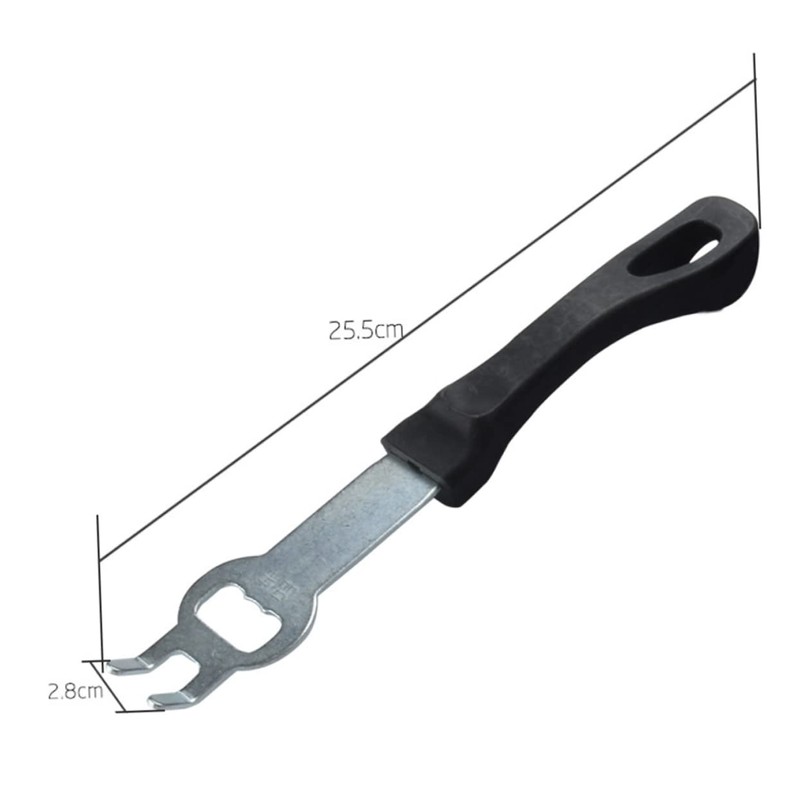 Sosoport Grill Plate Lifter Durable Stainless Steel Grate Clamp for