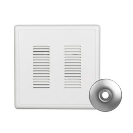 NICOR Lighting PRCP2SBNK PrimeChime Plus Door Chime Kit, Nickel Stucco Button