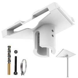 Sactulaz 1.5inch Inner Diameter for Starlink Gen 3 Pipe Adapter Mount,Starlink Gen3 Pole Adapter Mounting Kits for Proxicast J-Pipe ,Universal Starlink Gen3 Dish 38mm O.D Pipe J-Pole Adapter Mount