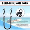 SCGFPOE Bungee Dock Lines for Boats 4ft - Hook-on-Loop &