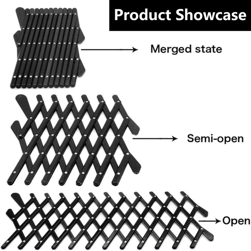 Window Pet Gate Extendable Car Window Ventilation Safeguard Mesh Security