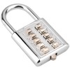 Padlock, Lock Tactile Button Combination Padlock, 10 Button Combination Padlock,