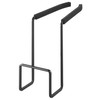 Yamazaki 4389 Tower, Sponge Holder Over Faucet, Black, Approx. 6.7