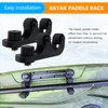 2024 Upgrade 2 PCS Extend Kayak Paddle Holder Kayak Track