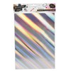 A4 Holographic Card | Pack of 10 Shiny Iridescent Sheets