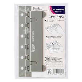 Noritsu PRF4005 Binding Index Personal Organizer, Refill, Slim Punch, Mini 6, 6 Holes