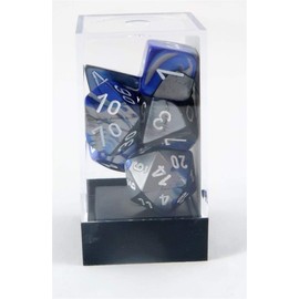 Gemini Blue Steel White 7 Die Set