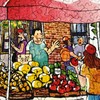 Graphinee 1000 Pieces Jigsaw Puzzles for Adults, Boston Bazaar Puzzle,