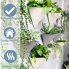 LaLaGreen Succulent Wall Planters - 2 Pack, 12 Inch Large