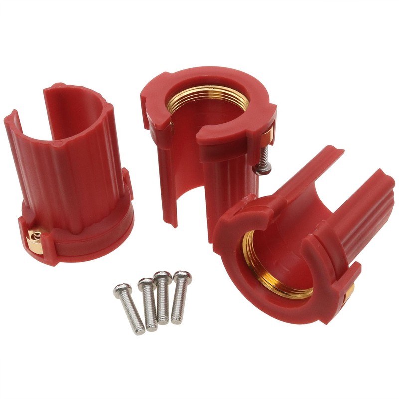 Safycaby 3 PCS Kitchen Faucet Fixing Nut - Anti-Loosening Lock