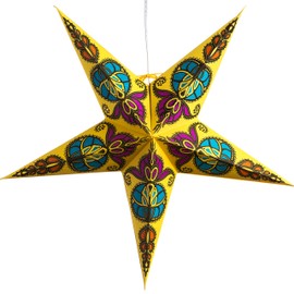 Trishul Paper Star Lantern with 12 Foot Power Cord Included