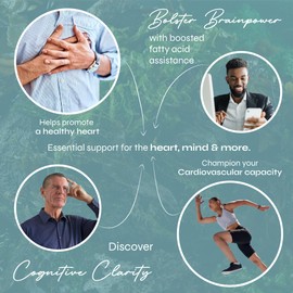 Known Known Tasty Essential Omega 3 Gummies - 120mg Omega 3 (DHA, EPA) - Supports Heart Health - Natural Lemon & Orange Flavour - 60 Gummies, 2 Months Supply