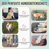 SlowTon Hundeschuhe Pfotenschutz, 4 Stück atmungsaktive Hunde Schuhe Outdoor mit
