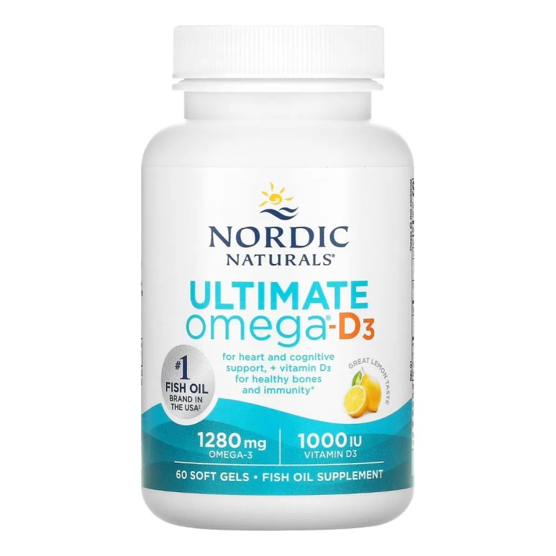 Omega 3 Dha 1280 Mg + D3 1000 Ui 60