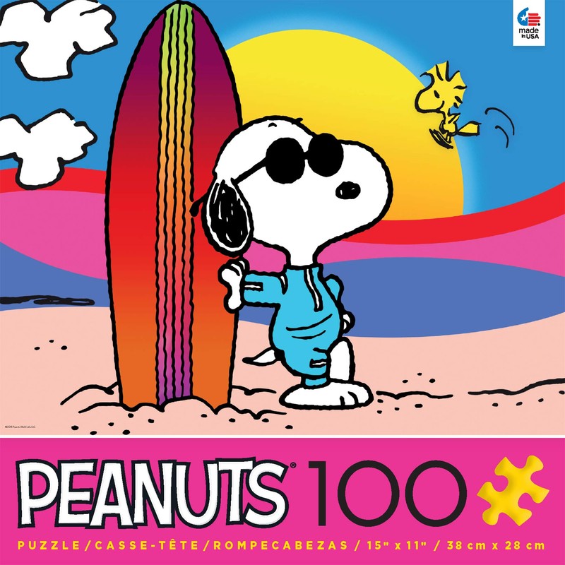 Ceaco - Peanuts - Malibu - 100 Piece Jigsaw Puzzle