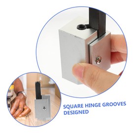 Operitacx Holzbearbeitungswerkzeug Eckmeißel für Türscharnier Schneidwerkzeuge Präzises von Holzverbindungen für Türschlösser und Möbelbau Einfache Handhabung