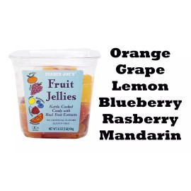 Trader Joe's 2 X Trader Joe's Fruit Jellies Candy 16oz each *SO GOOD!