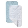 VERTBAUDET Set of 2 Mats, Blue Grey + White, TU