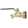 STYDDI Solid Brass Rain Barrel Spigot, Strong Flow Water Barrel