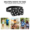 Paw Print Fanny Pack women Belt Bag Fashion Everywhere Waist