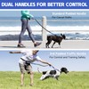 Home-X Hands Free Dog Lead with Adjustable Waist Belt, Dog