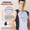 TUOY Padded Sleeveless Shirt Compression Protective Shirt - Size: L