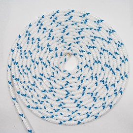 New England Ropes 5/16in (8mm) Sta-Set X Blue Fleck 60 Feet Long