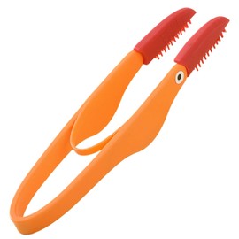 ZHIZHOUNEY Effective Pet Eye Combs Tweezers Brush For Tear Residues Easily Removal Eye Stain Brush For Booger, orange