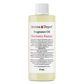 4oz Pearberry Perfume Oil for making, Body Oil, Soap, Candle Making & Incense. Our version is a Premium Quality Undiluted & Alcohol Free