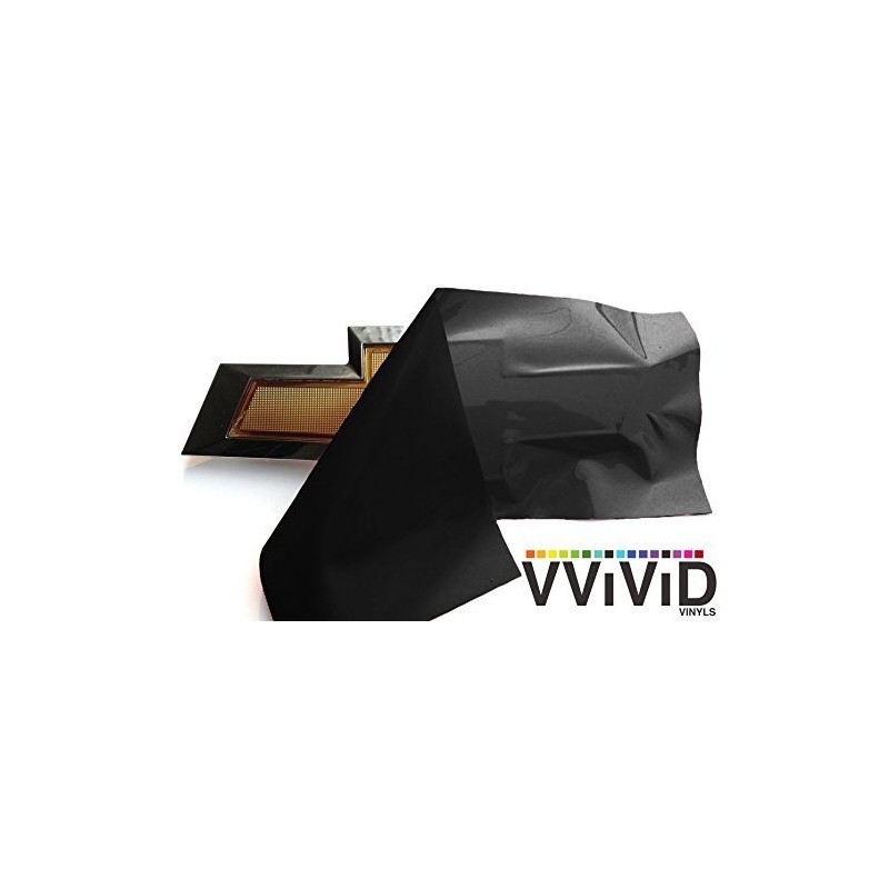 VViViD Auto Emblem Vinyl Car Wrap 11.8 Inch x 4