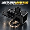 Ram 1500 2 Inch Rear Bumper Trailer Hitch Receiver, Heavy
