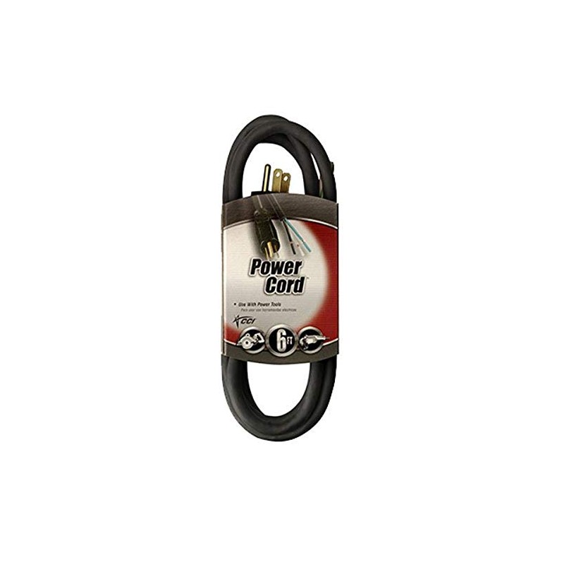 Coleman Cable 09857 Replacement Cord, 6-Foot