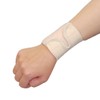 竹虎 手関節固定バンド(手首サポーター) ソフラウルファー リスト ベージュ フリーサイズ 手首廻り12~20cm 抗菌加工済 左右兼用