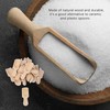 20Pcs Wooden Spoons Wooden Kitchen Scoops Small Unpainted Wood Spoon