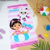 Gabbys Dollhouse Beach Towel Children Toddlers Soft Absorbent Towel Quick