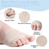 Scettar Bunion Pads S (EU 34-40), Breathable Forefoot Pad, Bunion
